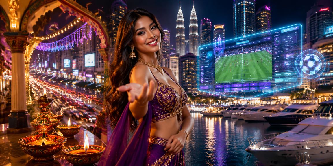 Aktiviti pertaruhan sukan di Kuala Lumpur bertema Melayu